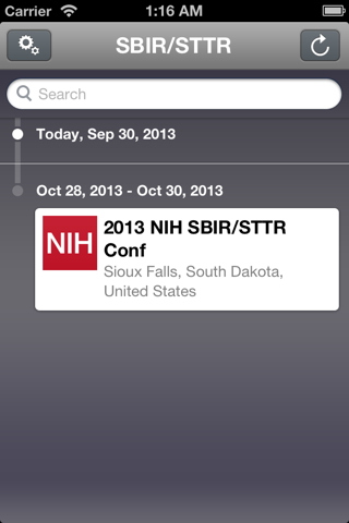 NIH SBIR/STTR Conference screenshot 2