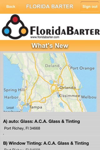 Florida Barter screenshot 2