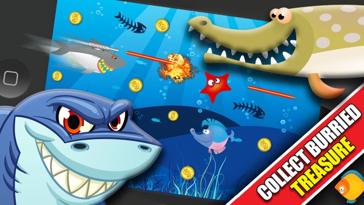 Shark Attacks! : The Fast Fish Underwater Shooting Game - By Dead Cool Apps