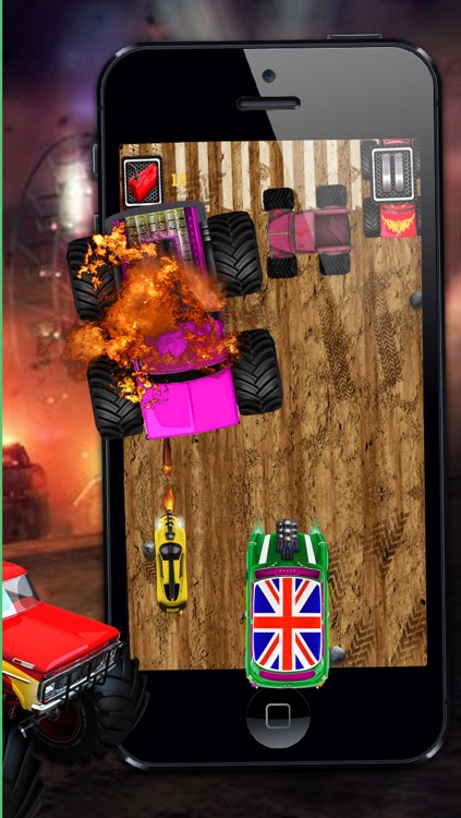 Monster Truck Furious Revenge - A Fast Truck Racing Game! screenshot-4