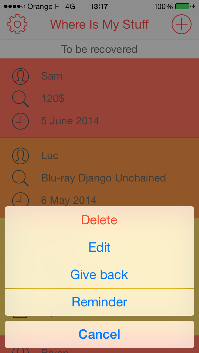 How to cancel & delete Where Is My Stuff - Never lose it ! from iphone & ipad 3