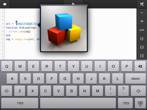 ScriptKit - Drag and Drop Programming for iPad screenshot 4