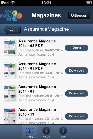 Vakmedianet Magazines screenshot 2