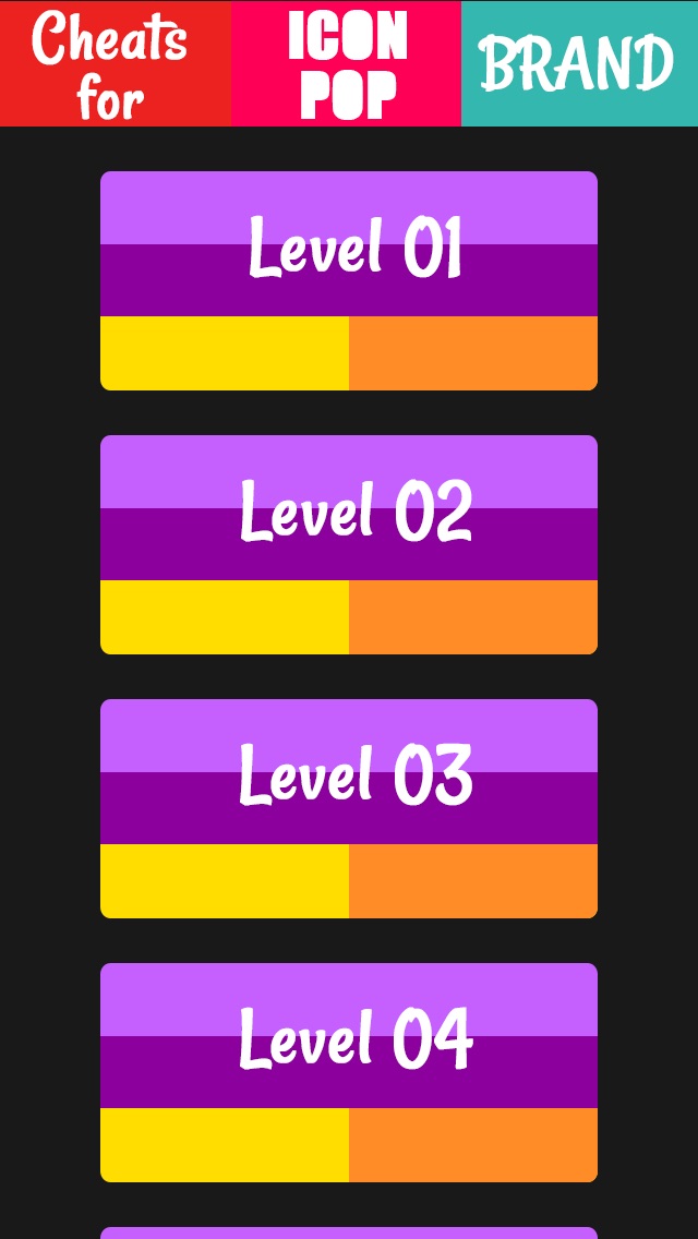 CHEATS FOR ICON POP BRAND. 1.0.2 IOS GAME GIẢI TRÍ CHEATS FOR ICON POP BRAND. 1.0.2 IOS
