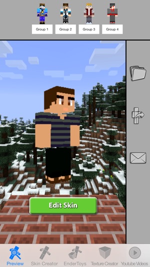 Boy Skins Pro for Minecraft Game Texture