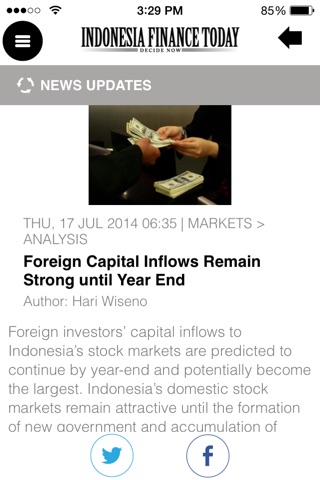 Indonesia Finance Today screenshot 3