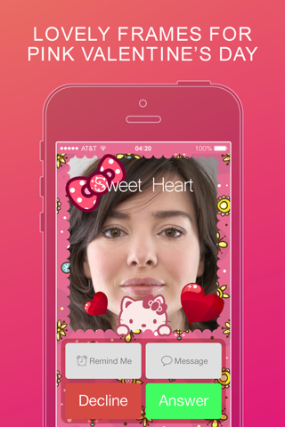 Wallpaper Maker - Pink Valentine's Day Special for iOS 7 screenshot 2