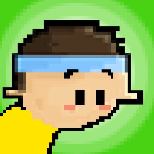 Pixel Tennis Player Madness Free Game iOS App