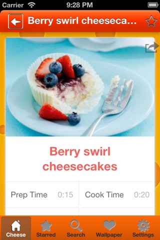 Cheese Recipes Free screenshot 3