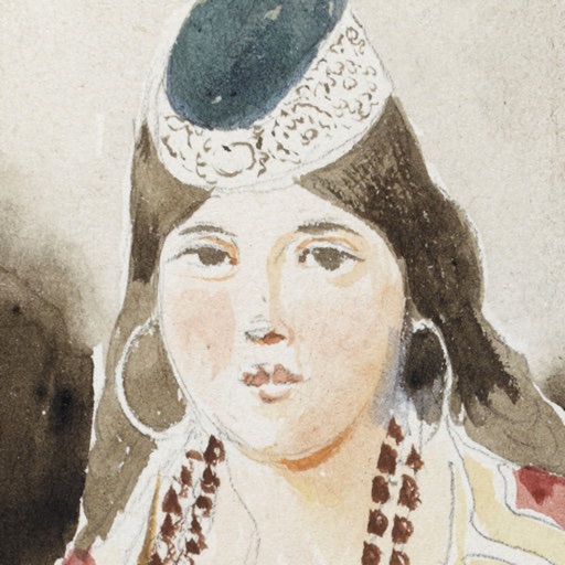 Eugène Delacroix: Voyage au Maroc 1832 - conservé à Chantilly Icon