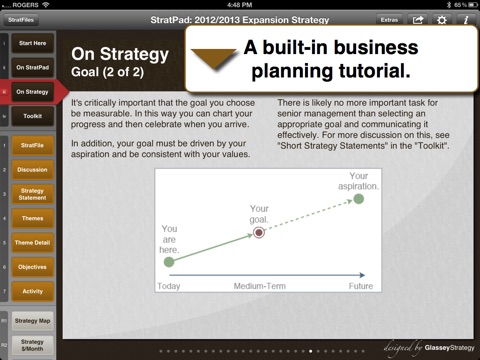 StratPad Business Plan Writer screenshot 2