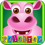 First Spanish words with Phonics educational game for children