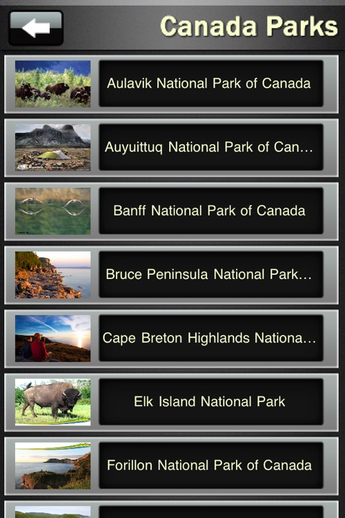 Canada Parks