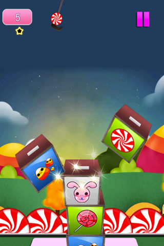 A Candy Crate Tower Stacking Free Game screenshot 4