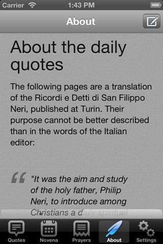 Saint Philip Neri Lite screenshot 4