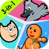 Animal Adventures-Bedtime Story 3in1