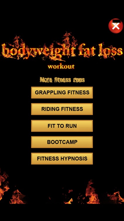 Body Weight Fat loss Workout