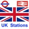 This application has been made to find nearest train/underground stations in the UK