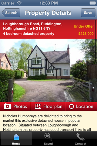 Nicholas Humphreys Estate Agent Property Search screenshot 3