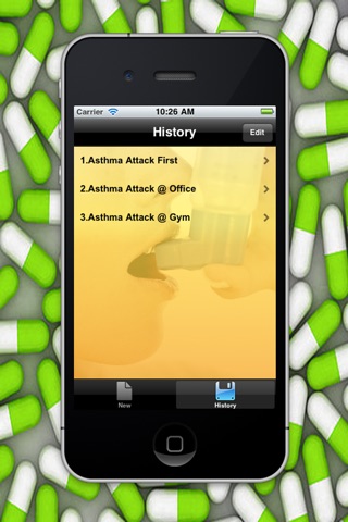 iAsthma GPS Tracker HD Lite screenshot 2