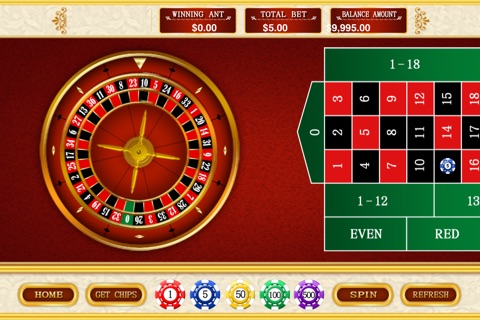 American Roulette Wheel - Win BIG FREE - Lucky 777 Cash Casino Machine Simulation screenshot 2