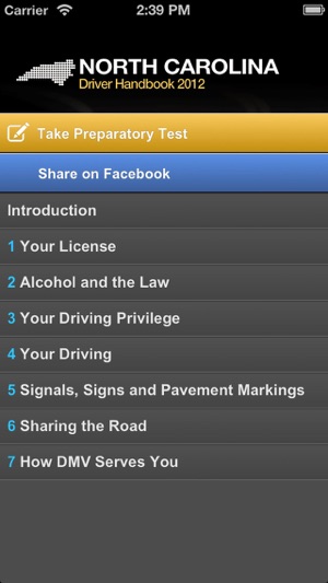 North Carolina Driver Handbook Free(圖1)-速報App