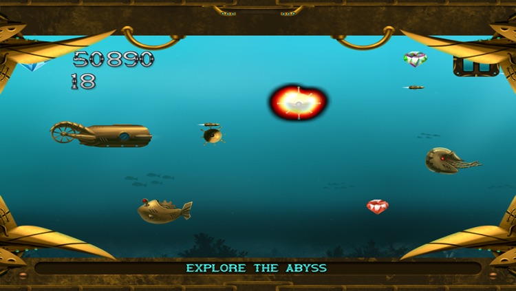A Submarine Battle : Deep Sea Sub Adventure Game screenshot-3