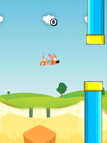 Flappy Dog Flyer - Avoid Monster Bird HD screenshot 3