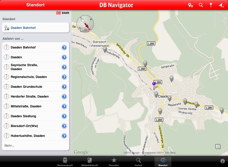 DB Navigator for iPad