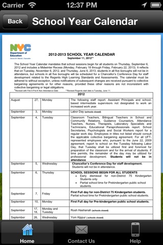 NYC Schools screenshot 2