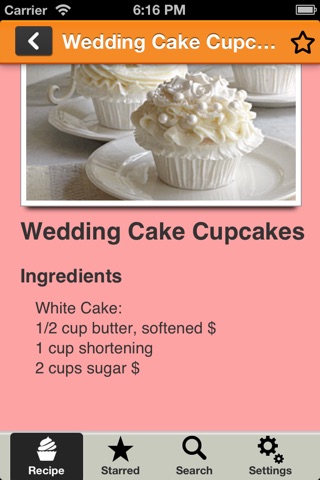 Party Cupcake Recipes 1000+ screenshot 4