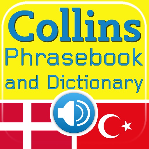 Collins Danish<->Turkish Phrasebook & Dictionary with Audio icon