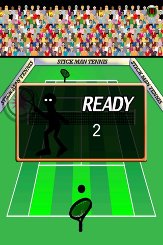 Ultimate Stickman Tennis - Cool Virtual Sport Game screenshot 2