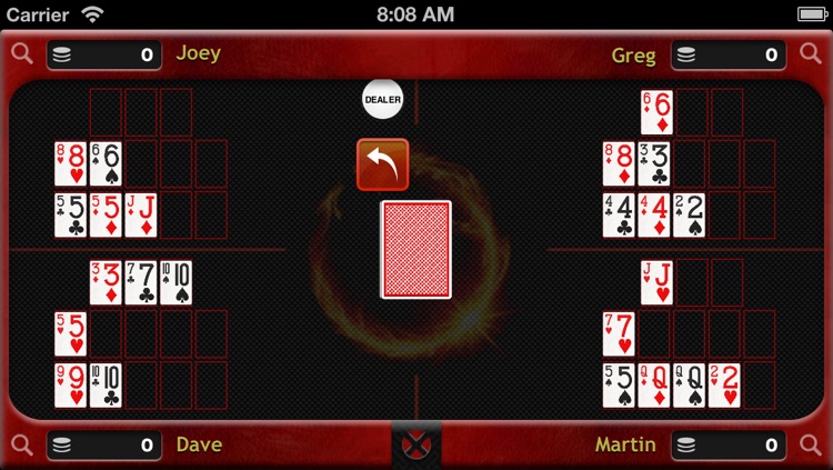 Chinese Open Face Poker