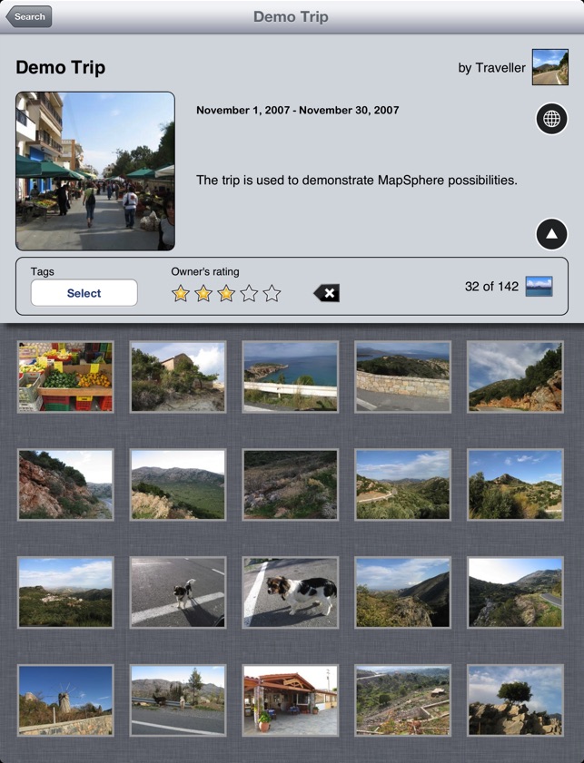 MapSphere Trip & Photo Viewer(圖2)-速報App