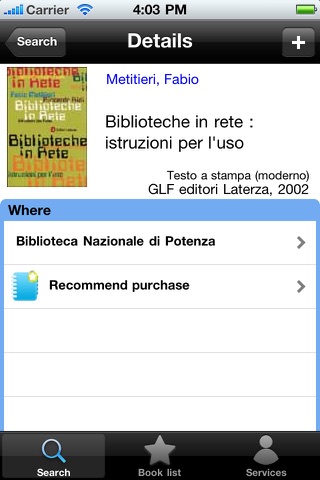 Polo Bibliotecario Potenza screenshot 3