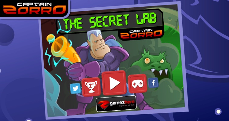 Captain Zorro: The Secret Lab