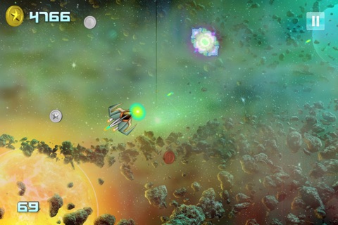 Nebula Wars - Free iPhone/iPad Battle Super Sonic Jetpack Aliens in a Dark Star Galaxy Edition screenshot 4