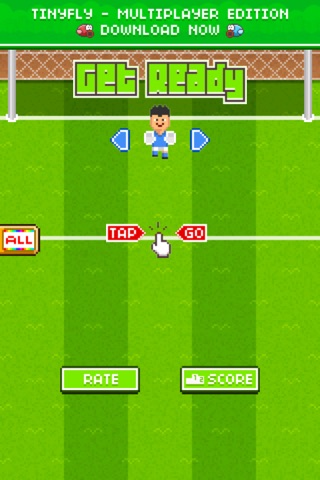 Tiny Goal Keeper - Football Cup 2014 screenshot 2