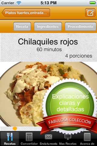 La Receta de la Abuelita- Autenticas Recetas Mexicanas screenshot 3