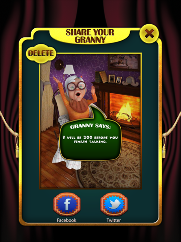 Talking Granny HD screenshot 2