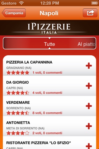 iPizzerie screenshot 3