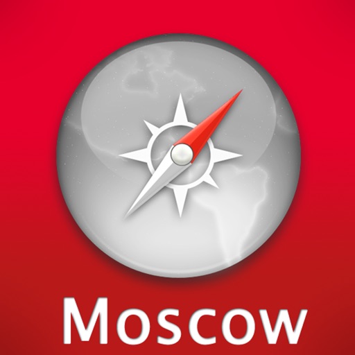 Moscow Travel Map icon