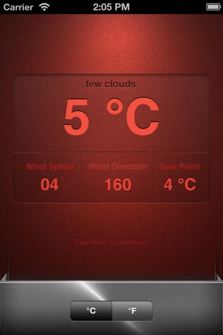 Air Thermometer - Turn your Phone into a thermometer screenshot 2