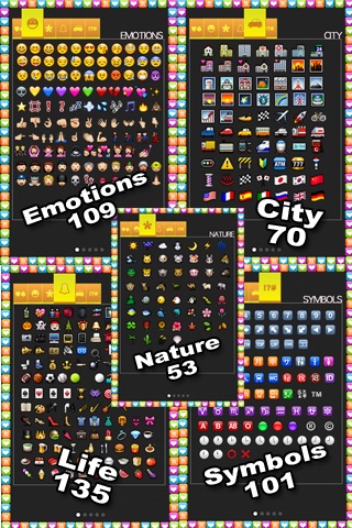 Emoji ☺☀☆☄ HD screenshot 3