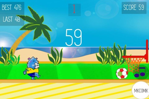 Juggy Ball - Go to Brazil Football Basket Training screenshot 2