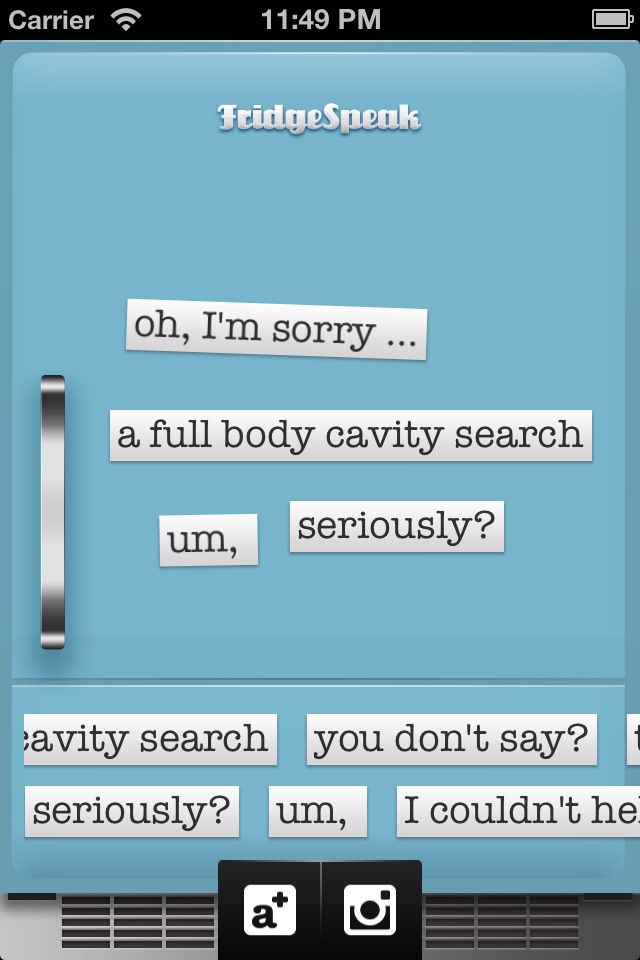 FridgeSpeak screenshot 3