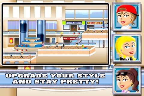 Modern Fashion Girl Superstar FREE - My High School Shopping Mall Dress Up World screenshot 3