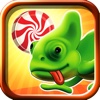 Sweet Sugar Crush Cameleon Escape Pro - An Awesome Drag and Cut Puzzle Physics Game