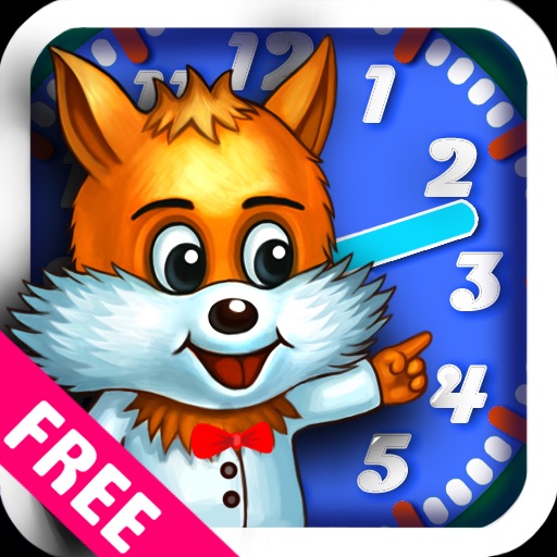 What time is it Mr. Wolf? - Fun Time Learning & Telling Games for Kids LITE iOS App